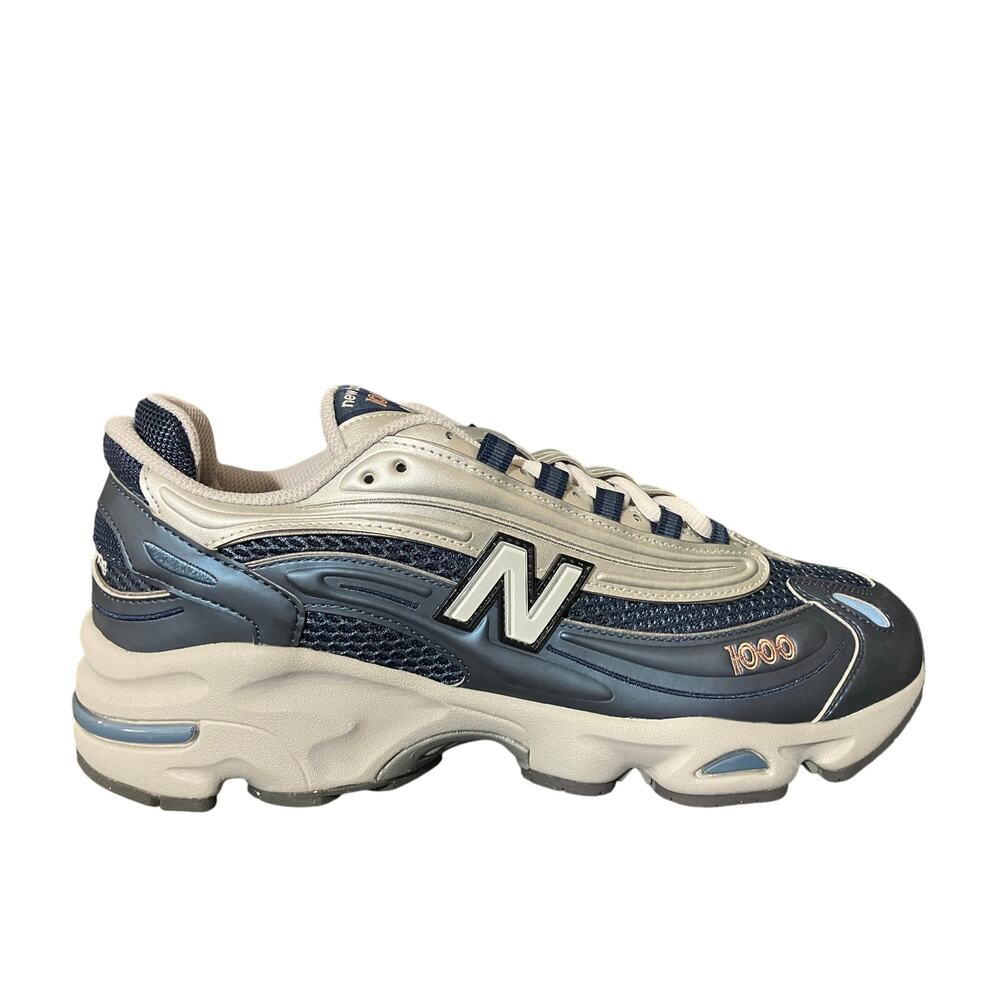 New Balance 1000 Men’s 9.5 Running Shoes Blue Grey Silver Classics
